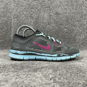 Nike Free 5.0 TR Fit 4 629496-004 Women’s Sz 7 Gray Blue Athletic Shoes Used
